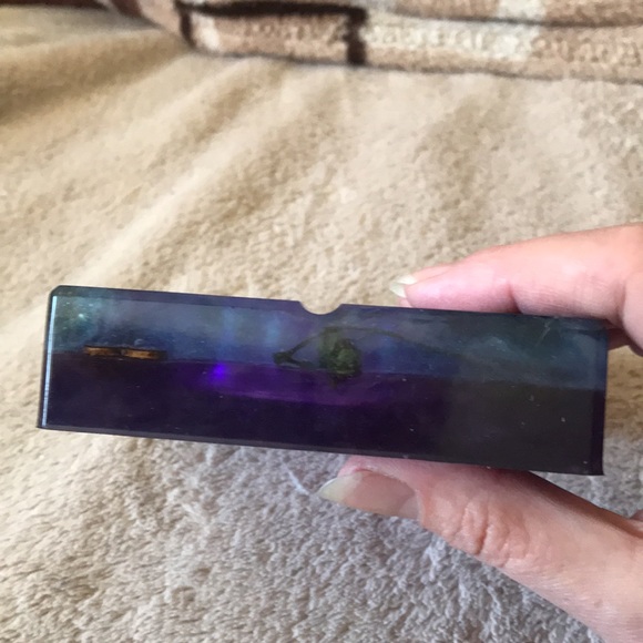 Unique Custom epoxy resin ashtray / trinket tray created by Me ๐ - Picture 10 of 10